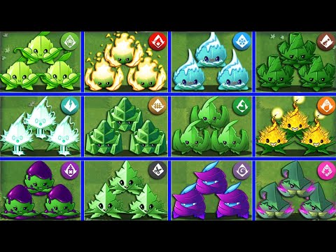 Tournament 12 Mint Plants *3 - Who Will WIn? - PvZ 2 Plant vs Plant