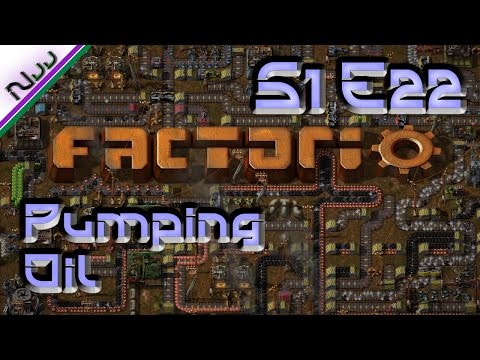Factorio Tutorial / Lets Play - S1 E22 - How to Pump Oil