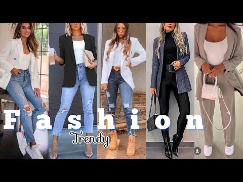 TENDENCIAS DE MODA 2023 CASUAL Y ELEGANTE MODA 2023 FASHION TRENDS MODA MUJER