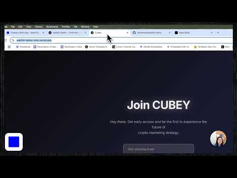 Build a mini app in under 10 minutes