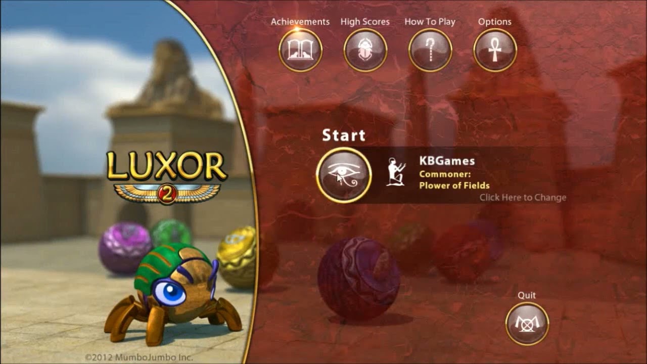 LUXOR 2 HD FOR WINDOWS - CASUAL - LONGPLAY