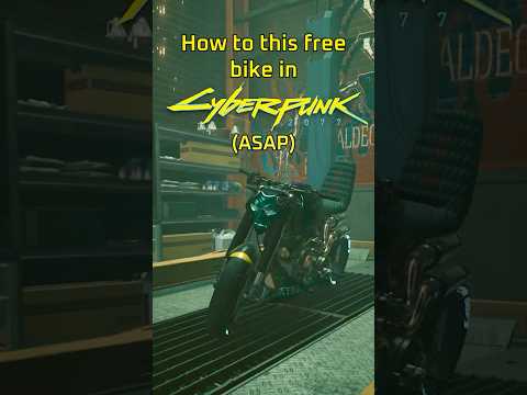 FREE motorcycle in Cyberpunk 2077! (2.3 update) #cyberpunk2077 #gaming