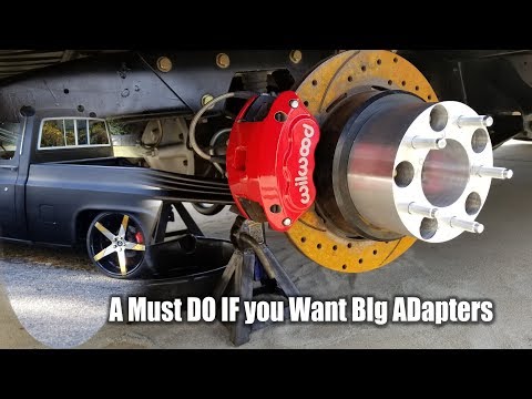 Removing Axle shafts Installing big Wheel Adapters for HIgh Offset wheels!!