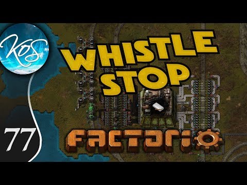 Whistle Stop Factorio Ep 77: TIGHTLY PACKED - Mod Spotlight, Let's Play, Gameplay