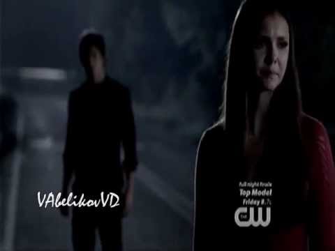 Tvd 4x06 Damon and Elena on the Wickery Bridge