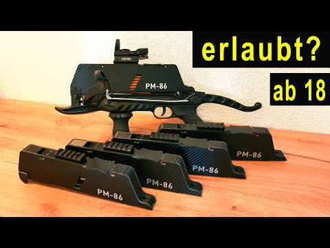8 Schuss Home Defense, das Pfeilmagazin PM-86 - für mehr Dauerfeuer