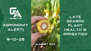 Agronomy Alert! 9-10-25