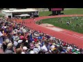 Brooke Hammond 100m Final at 2021 State Track Meet