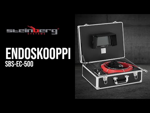 video - Endoskooppi - 50 m - 12 LED - 7" näyttö