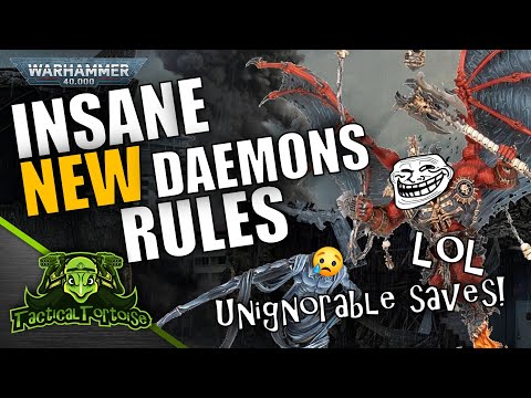 Unmodifiable Saves and Out-of-Turn Movement!? AWESOME New Chaos Daemons Rules | Warhammer 40k News