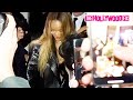 Rihanna Is Mobbed By Fans & Paparazzi While Rocking A Black Alligator Skin Jacket To Dinner In Paris