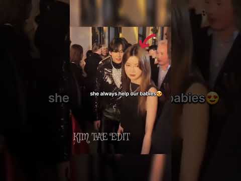 the way Nicole take caring bts members😍 she's like their elder sister🥰💜#bts #taehyung #shorts