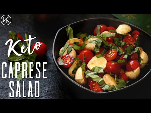 Caprese Salad | Keto Recipes | Headbanger's Kitchen