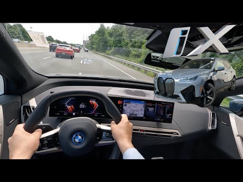2024 BMW iX xDrive40 POV Virtual Test Drive!