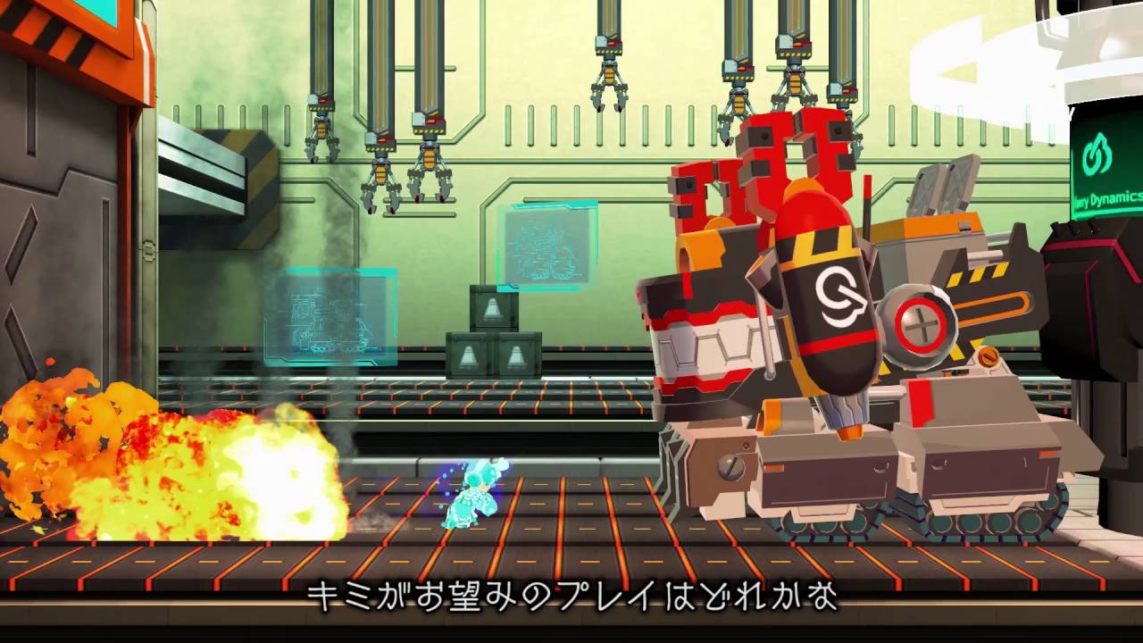 PS4/PS3/PS Vita/Xbox One/Xbox 360/Wii U/3DSã€€Mighty No. ï¼™ã€€ãƒ­ãƒ¼ãƒ³ãƒãƒˆãƒ¬ãƒ¼ãƒ©ãƒ¼ - YouTube