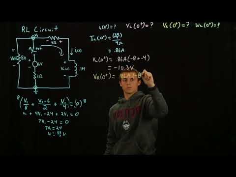 Circuits 1 - RL Circuit - Example