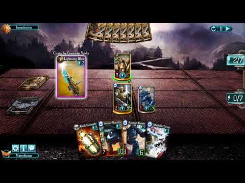 Horus Heresy Legions: Marius Gage vs Constantin Valdor (Telemon Dreadnought take down)