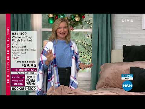HSN | Cozy Gifts For The Home 10.08.2023 - 02 PM