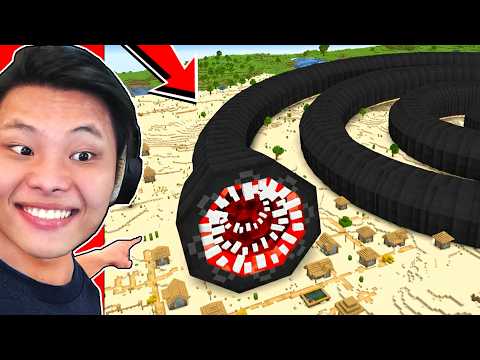 JayGray Thí Nghiệm Con Giun Ký Sinh Trùng Siêu Khổng Lồ😨🧬24 Giờ Nhiễm Bệnh Cho Dân Làng Minecraft