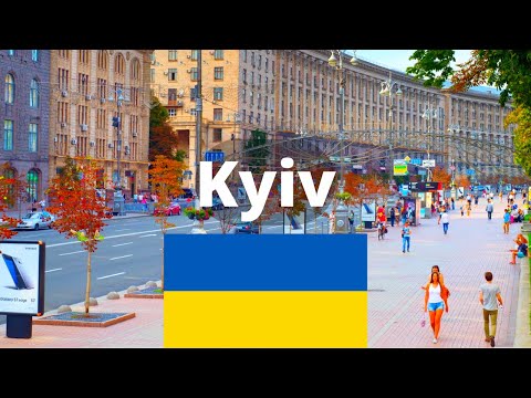 Kyiv, Ukraine. Summertime in 4K 60fps - Around the World - 4K Life Documentary Film
