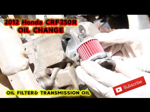 How To Change Oil On A Dirt Bike !!