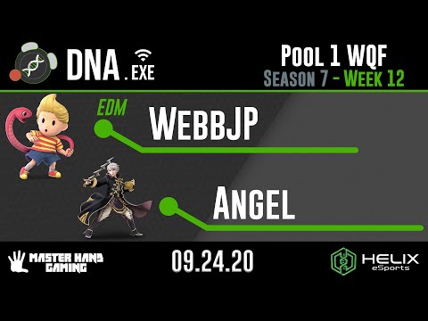 DNA.EXE S7:W12 - EDM | WebbJP (Lucas) Vs. Angel (Robin) - Pool 1 WQF