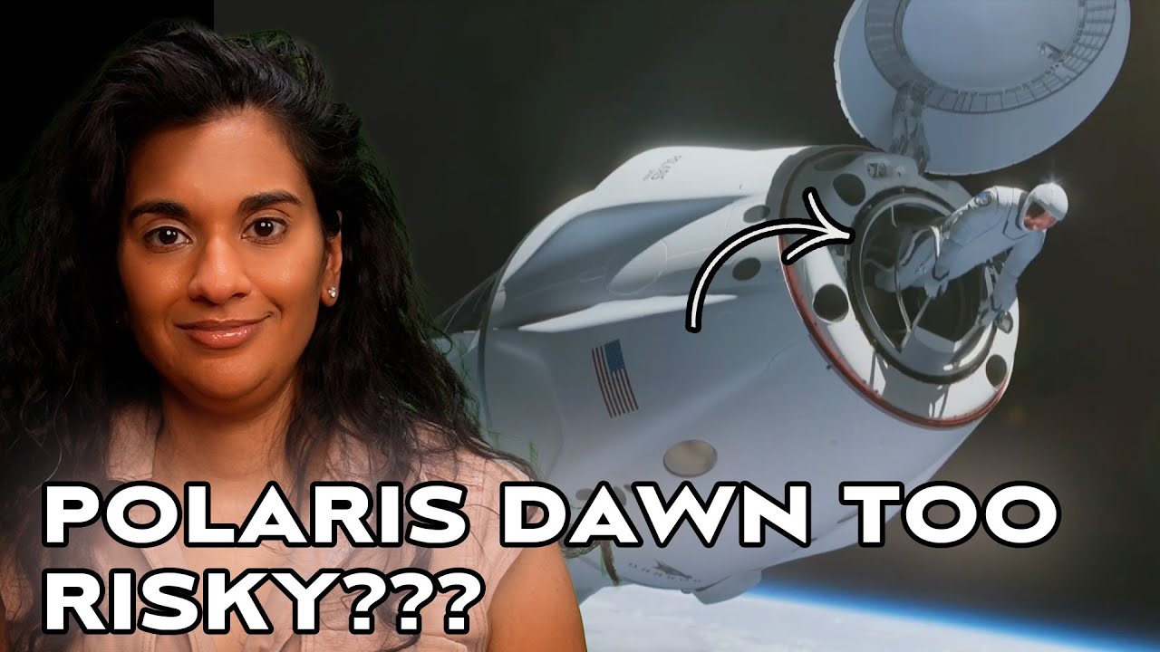 Is the SpaceX Polaris Dawn mission too risky? Let's talk about the first commercial space walk