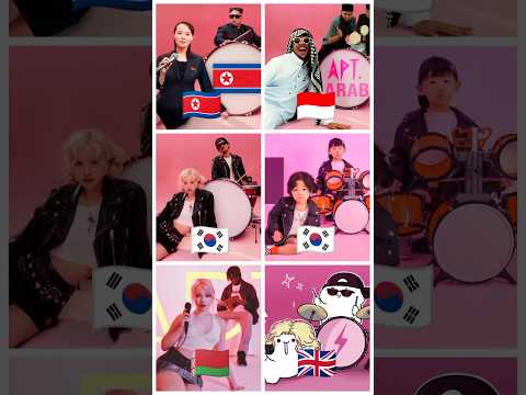 APT - ROSÉ & Bruno Mars ||Cover by rosé,Arabic,kid,couple,cat,kim#apt  #shorts#APT#rosé#kpop#battle