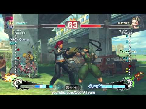 SSF4 - Uryo (Viper) vs. Q Lee0914 (Ibuki)