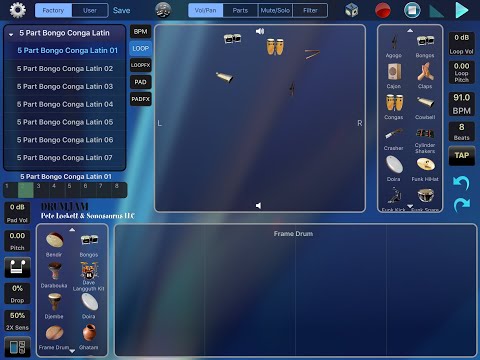 DrumJam iOS App Tutorial - Get better rhythm in a musical and fun way, no instruments needed!