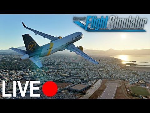 Entspannter Talk & Flight Simulator 2020! A320 in Griechenland! AeroNewsGermany