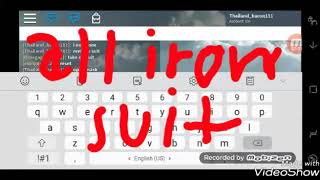 Iron Man Simulator Roblox Tutorial Pc Th Clip - 