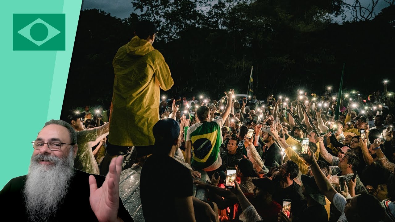 CAMINHADA do NIKOLAS entra no DIA 5 com CHUVA, MULTIDÃO ACOMPANHANDO, CHURRASCO e ESQUERDA HISTÉRICA