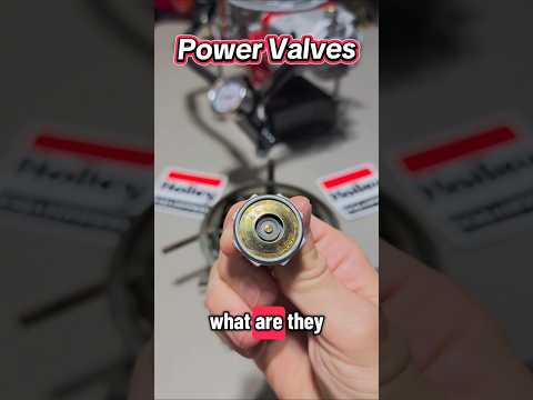 Holley Power Valves Explained - Carburetor Tuning #classiccars #tuning