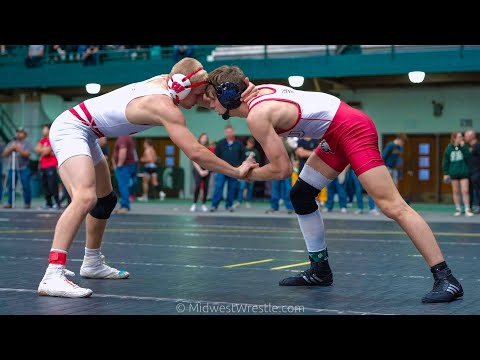 149 – Aiden Smith {G} Northern Illinois University vs. Cody Goebel {R} University of Wisconsin