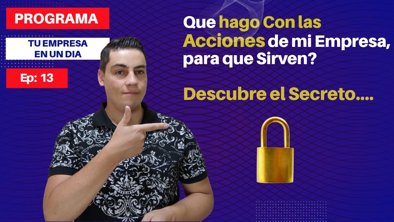 Que Hago con las Acciones en una SpA ✅ EP 13 PROGRAMA Paso A Paso