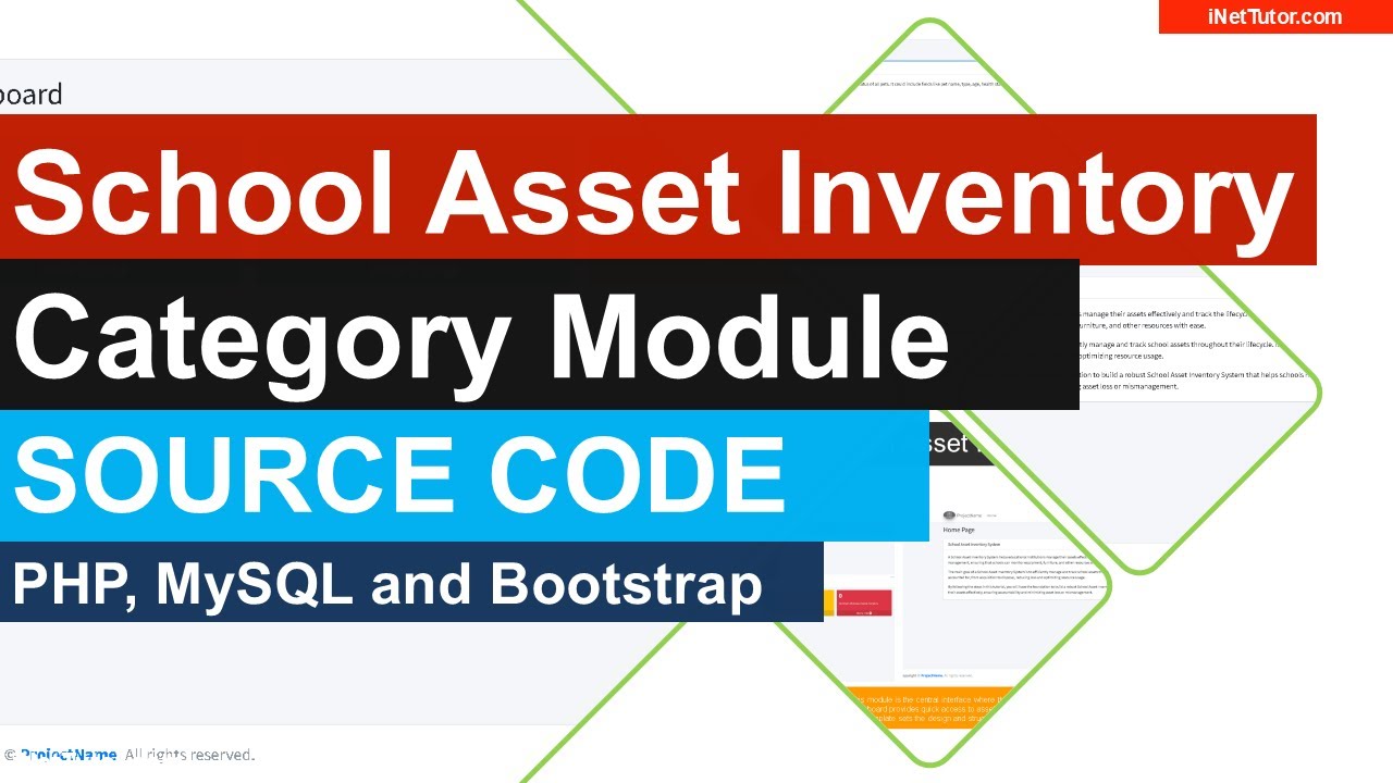 School Asset Inventory Category Module