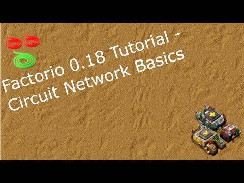 Factorio 0.18 Tutorial - Circuit Network Basics