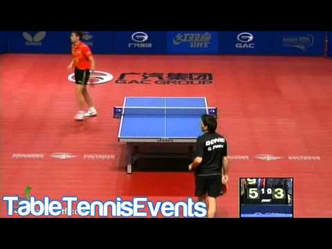 Xu Xin Vs Grigory Vlasov : Round 1 [Russia Open 2012]