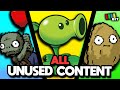 ALL Plants vs. Zombies Unused Content | LOST BITS [TetraBitGaming]