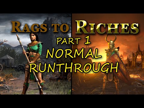 Rags to Riches Part 1 : Normal Runthrough : D2R : TheYeahPete