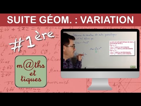 Determine the direction of variation of a geometric sequence - First