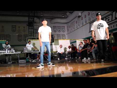 Vancouver BattleZone 2015 | Popping Top 16 | Hito vs wonderbread