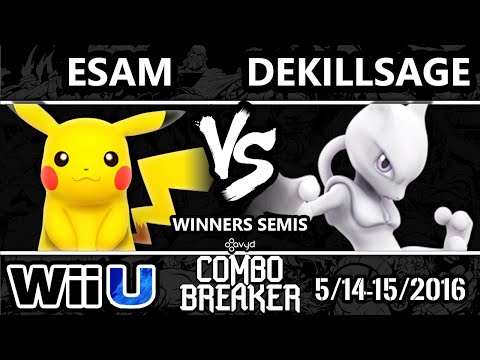 CB2016 - PG | ESAM (Pikachu) Vs. dR | Dekillsage (Sheik, Mewtwo) SSB4 WS - Smash 4 - Smash Wii U