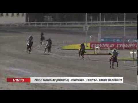 Baggio du Châtelet sans opposition dans le Prix Edouard Marcillac