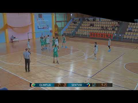 Mark Morano Mahmutovič 33 Pts, 12 Rebs, 7 Ast Highlights Win Olimpija vs Sentvid