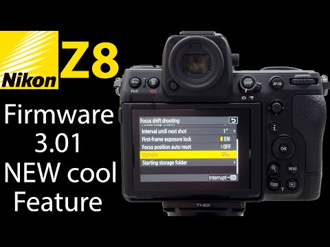 NEW Nikon Z8 Firmware 3.01 Top Feature Demonstration