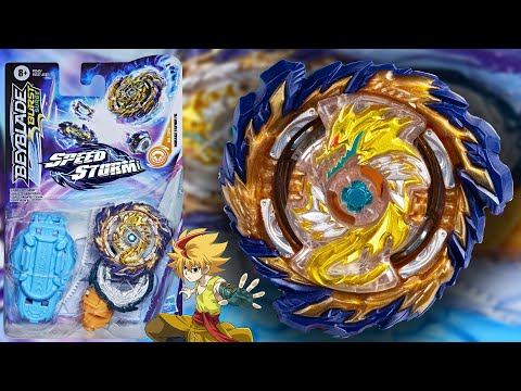 RUBBER IS BACK! NEW Mirage Fafnir F6 1A-D Nothingness-SP Beyblade Burst Surge Review Battles QR Code