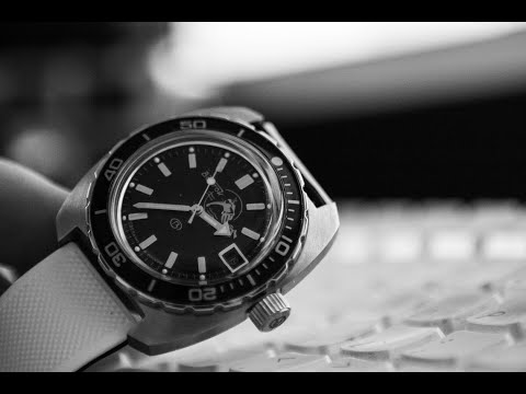 Gilt Russian Tank a review of the Vostok Amphibia 170805