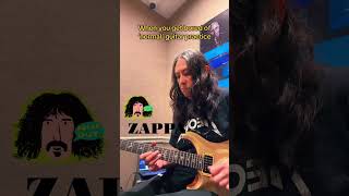 Bored of normal guitar parts? Try some Frank Zappa!